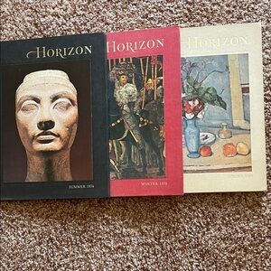 Magazine Set - Black, Red, Cream Covers